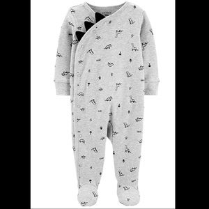NWT Carter’s Dinosaur Side Snap Sleep & Play